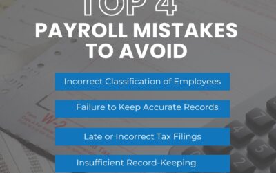 Top 4 Payroll Mistake to Avoid