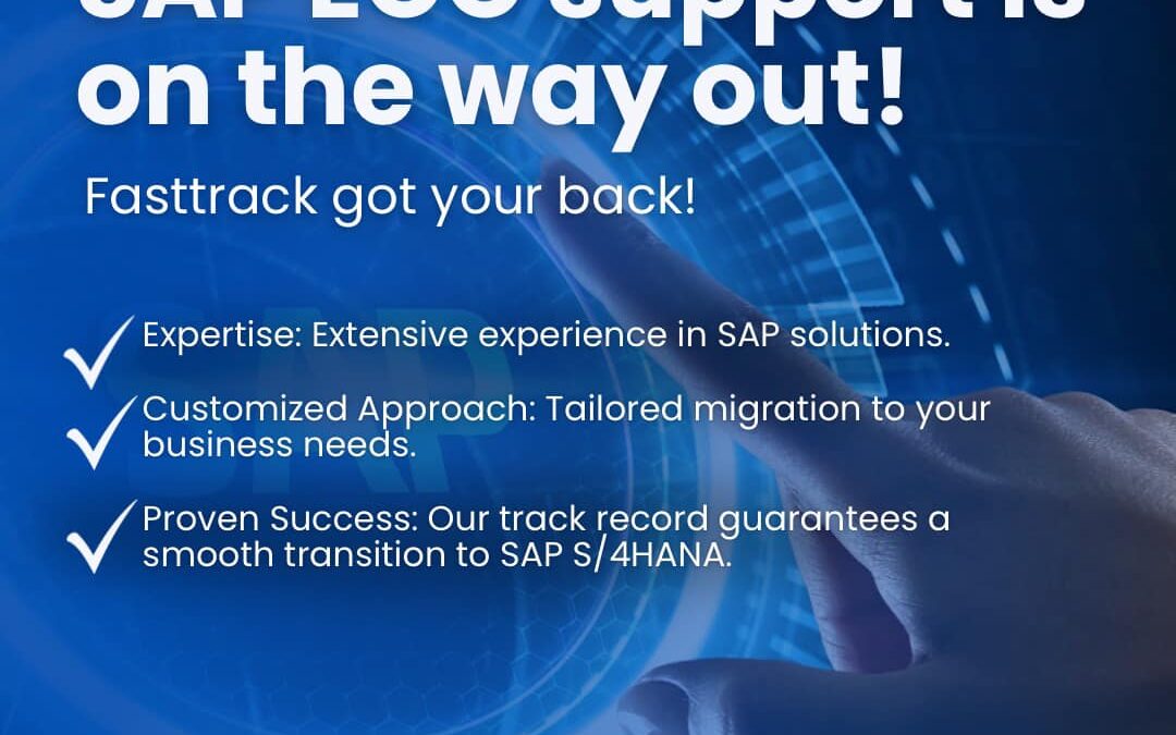 SAP ECC Supports is on the way out!