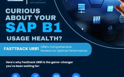 Discover the Health of Your SAP B1 Usage: Fasttrack URB1 Offers Comprehensive Reviews for Optimal Performance!