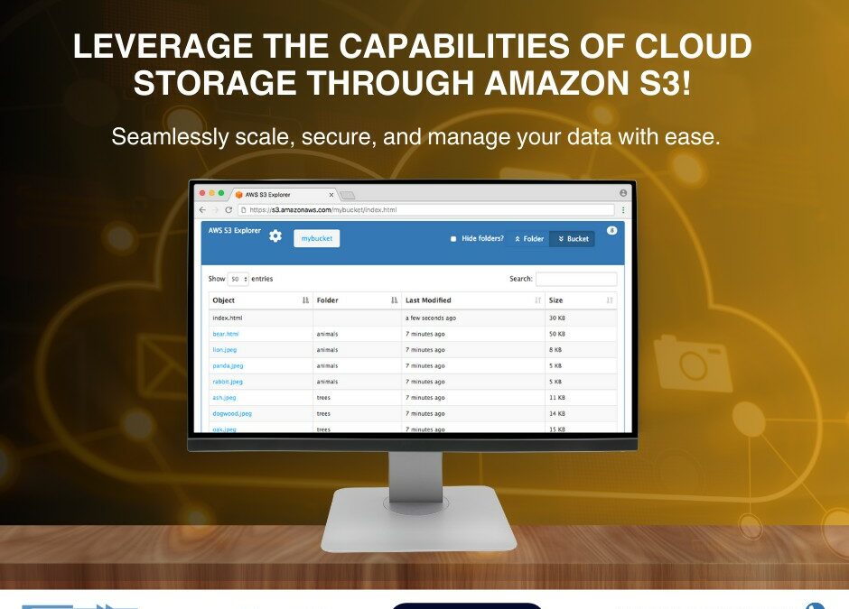 Leverage the Capabilities of Cloud Storage through Amazon S3!