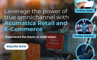 Leverage the Power of True Omnichannel with Acumatica Retail and E-Commerce