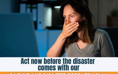 Act Now before the Disaster Comes!