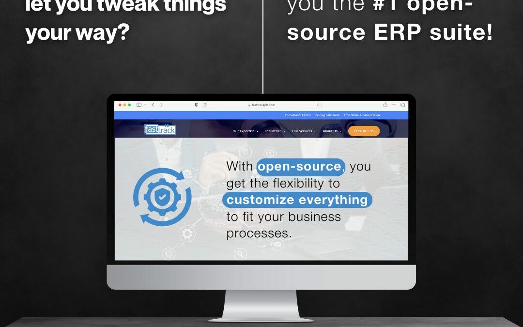 Break free from pricey, rigid ERP software