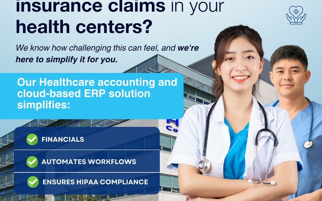 Simplify your Healthcare process with our Cloud ERP