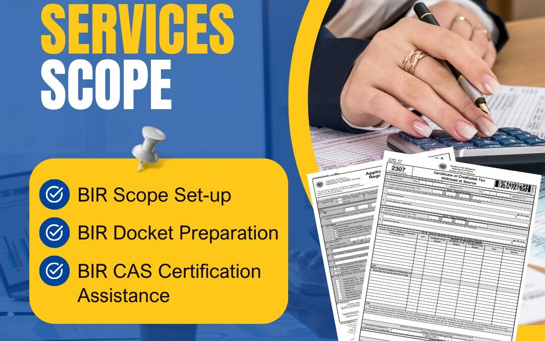 Let Fasttrack handle your BIR needs—from scope setup to certification and docket preparation